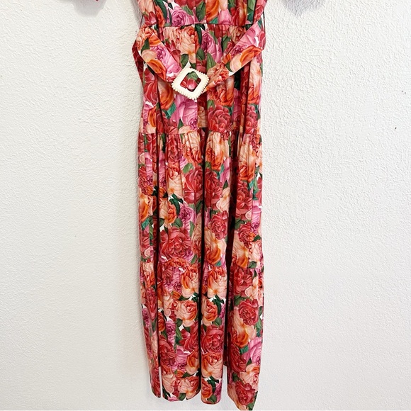 NWT Sachin & Babi Carina Belted Floral Dress - Picture 9 of 13